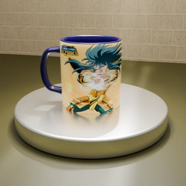 Mug Caballero Dorado | Acuario