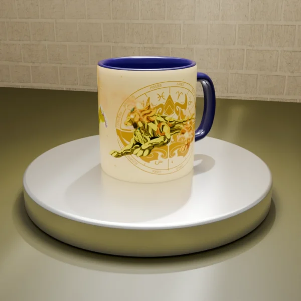 Mug Caballero Dorado | Leo