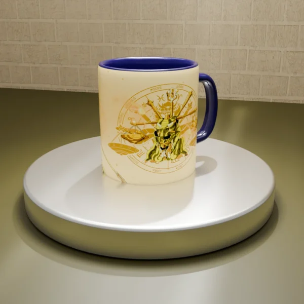 Mug Caballero Dorado | Libra