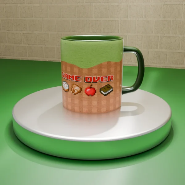 Minecraft02_a Mug Minecraft | Gameover