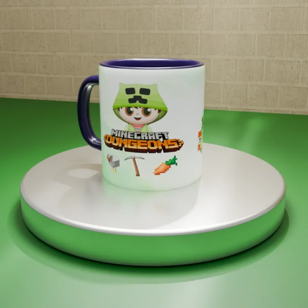 Minecraft03_b Mug Minecraft | Dungeons Versión N°2