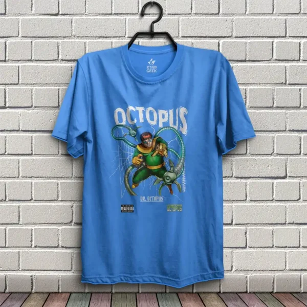 Octavius_AzulCielo Camiseta Dr. Octapus | Marvel
