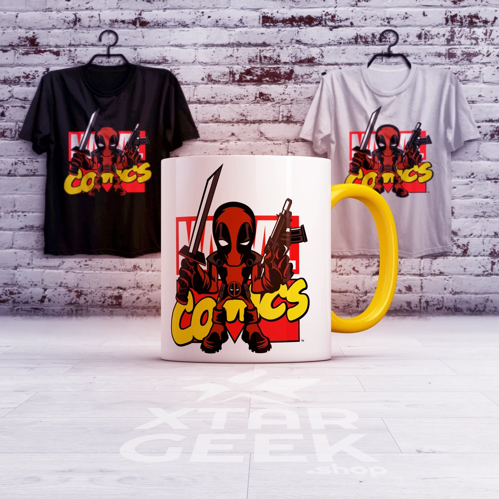 Combo Camiseta + Mug | DeadPool