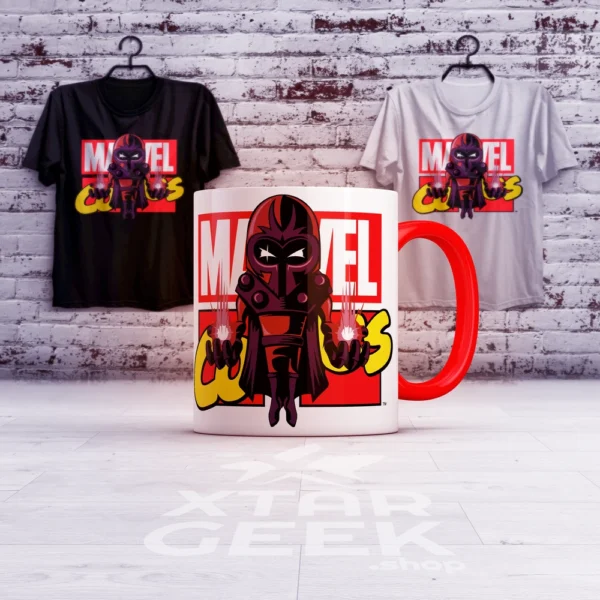 Taza Magneto+camiseta Combo Camiseta + Mug | Magneto