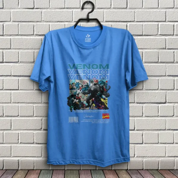 Venon_AzulCielo Camiseta Venom | Marvel