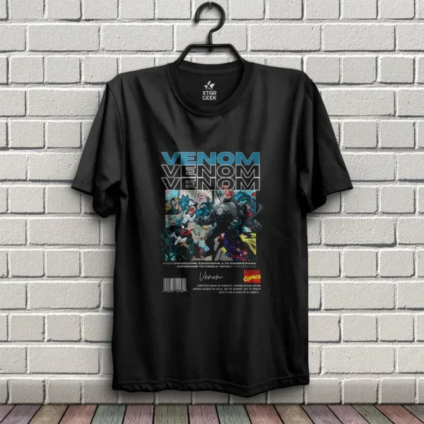 Venon_Negro Camiseta Venom | Marvel