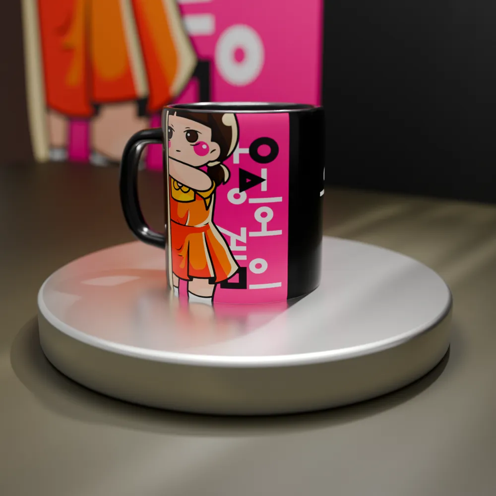 04JuegoCalamar Mug Juego del Calamar | No Te Muevas