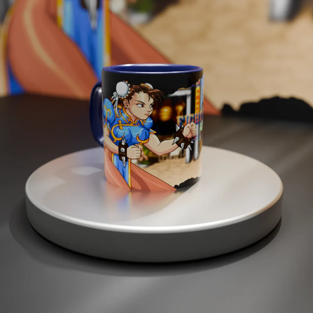 Mug Street Fighter | Chun-Li