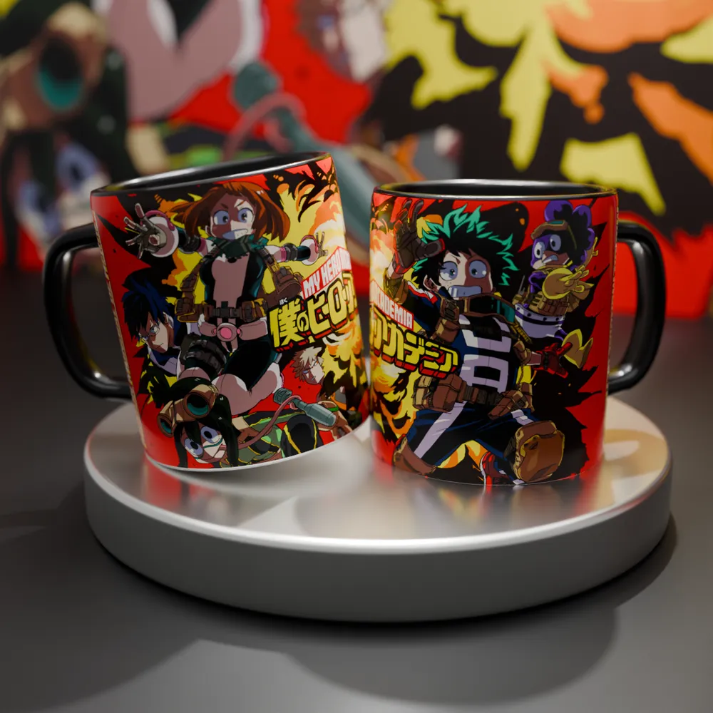 08Heroe_Academy Mug My Heroe Academy | Deku