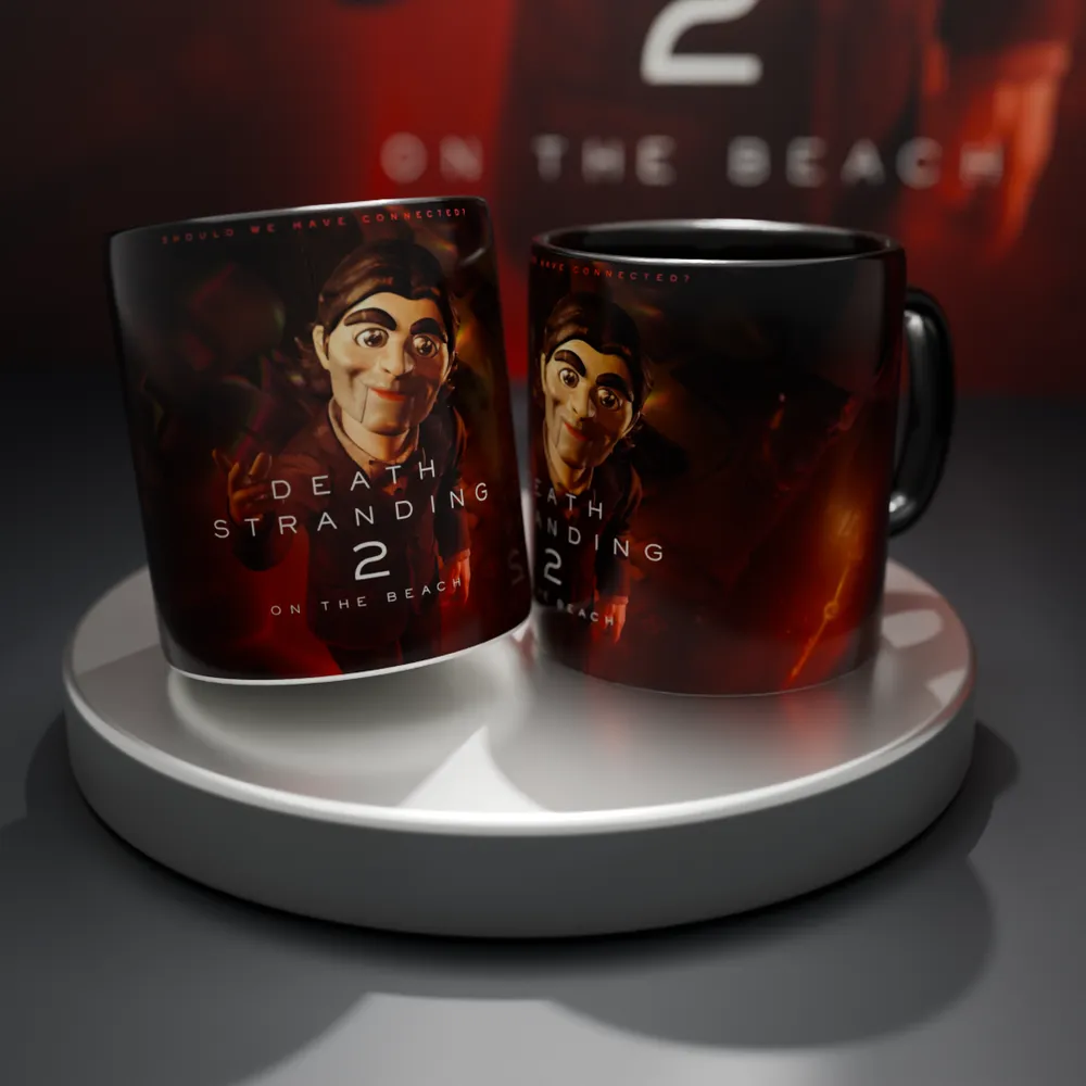 Mug Death Stranding 2 | Hombre Muñeca