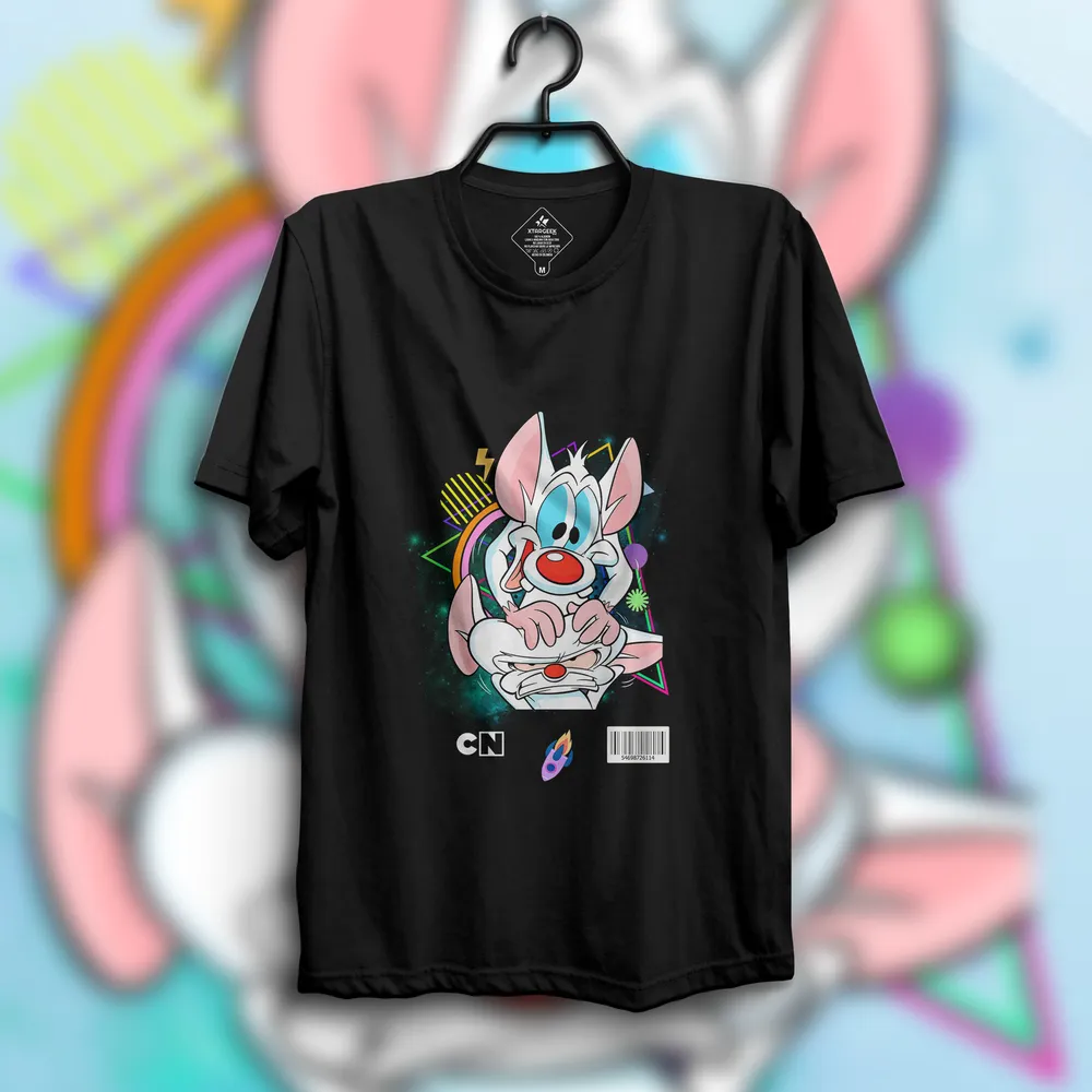 Camiseta Pinky y Cerebro02 Camiseta Pinky y Cerebro