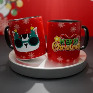 Mug Navideño | MichiGlasses