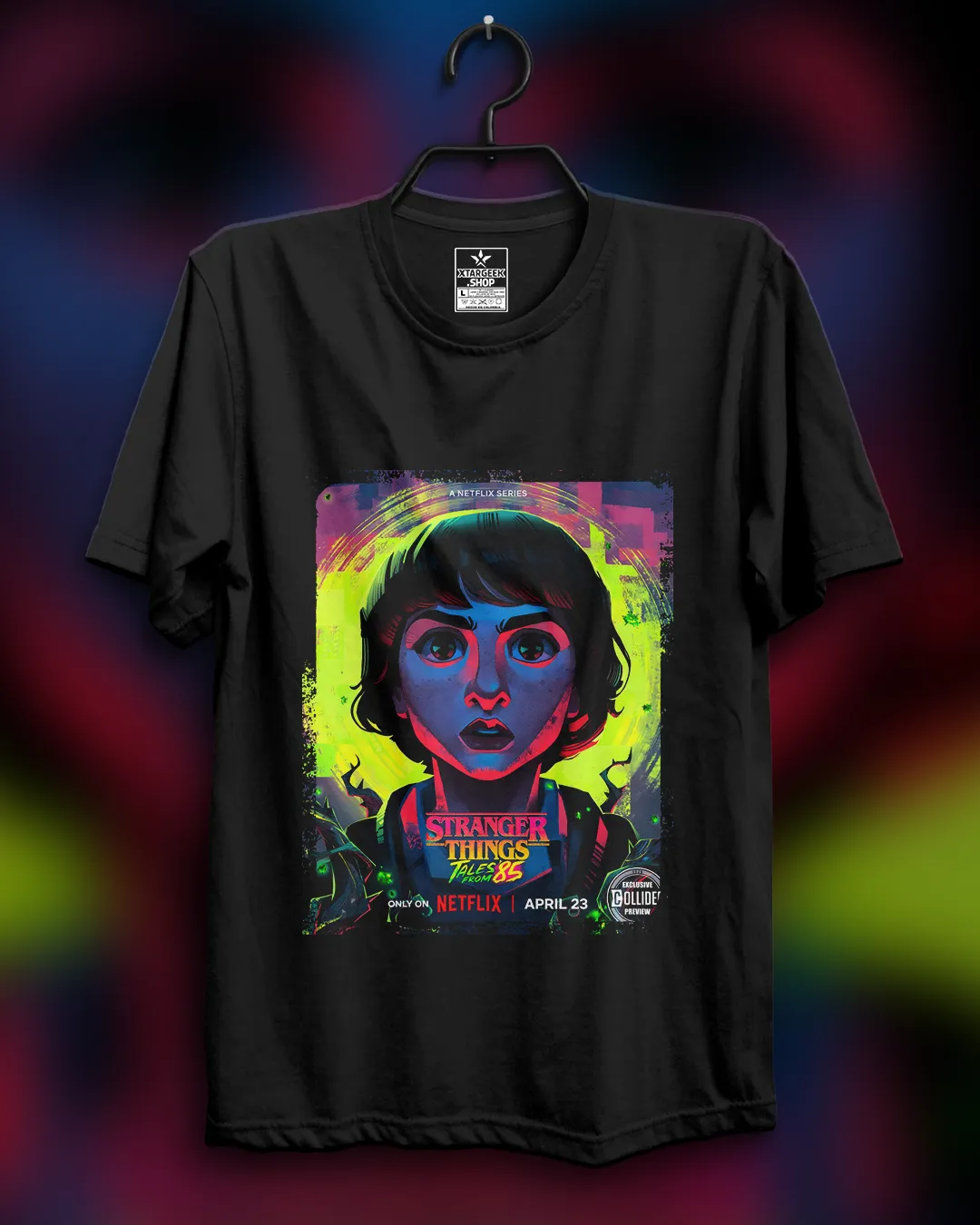 01camiseta Camiseta Stranger Things | Serie Animada
