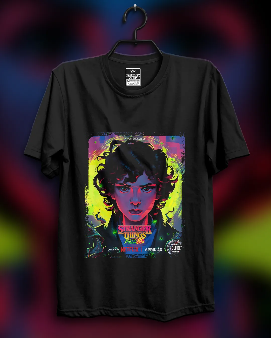 Camiseta Stranger Things | Serie Animada