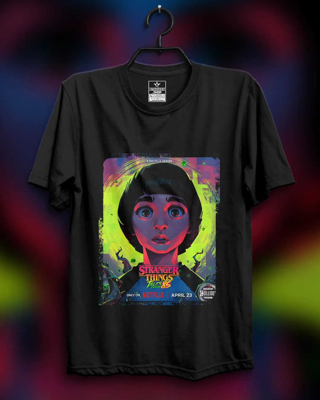 07camiseta Camiseta Stranger Things | Serie Animada
