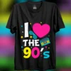 Camiseta I Love The 90's