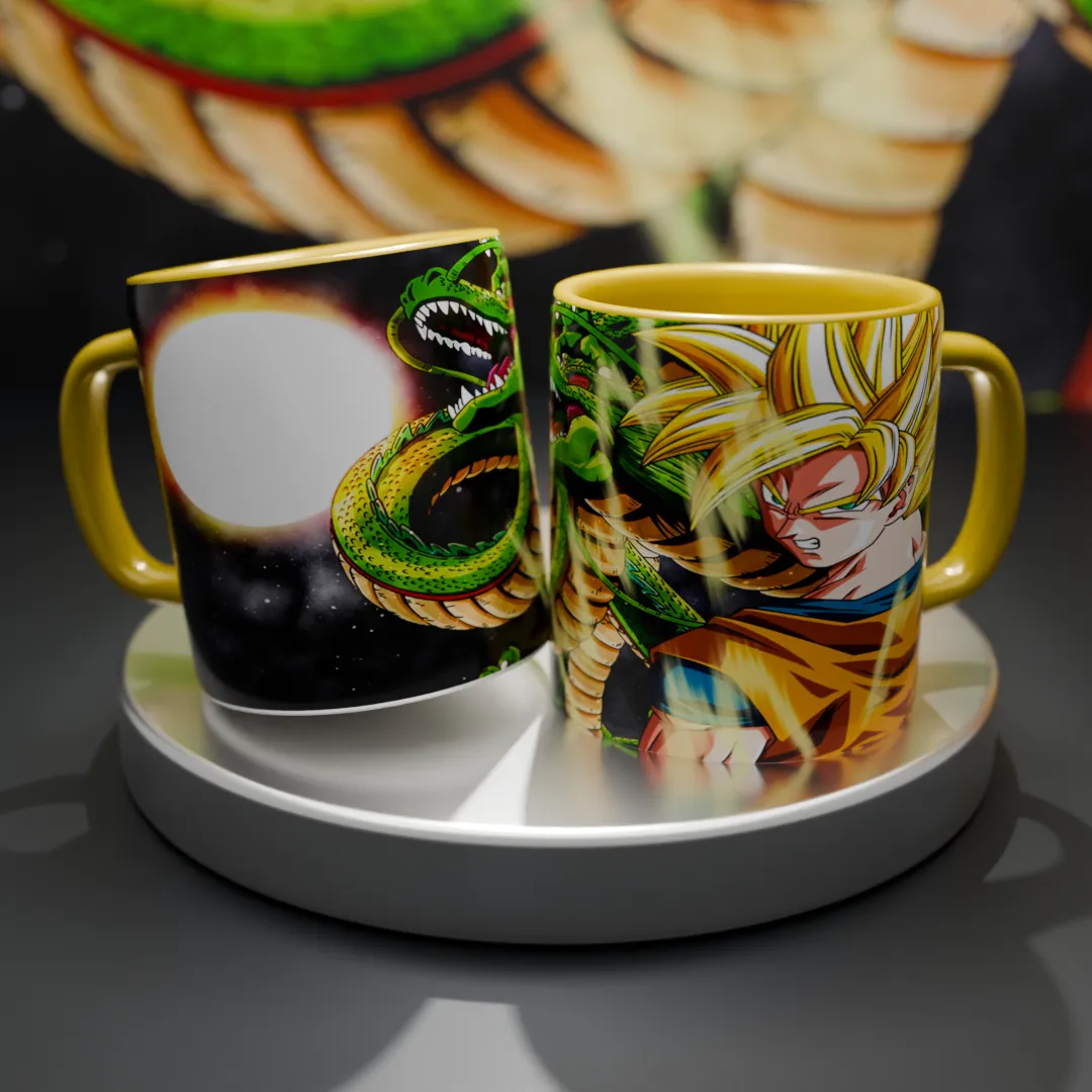 Gokuyshen Dragon Ball Z - Goku y Shenlong