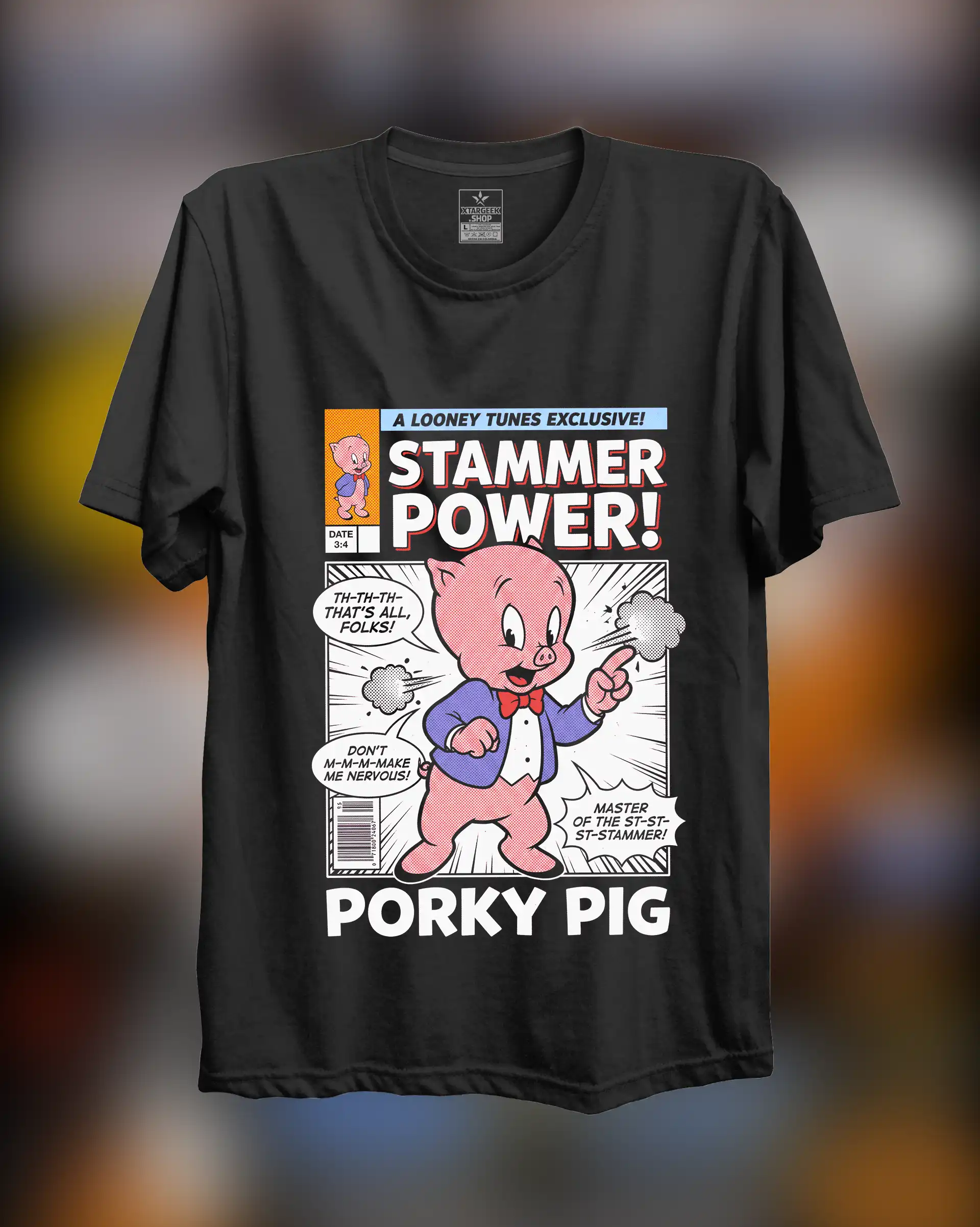 Camiseta Porky Pig