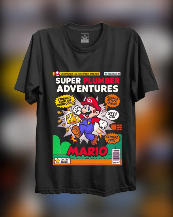 Camiseta Mario Bros