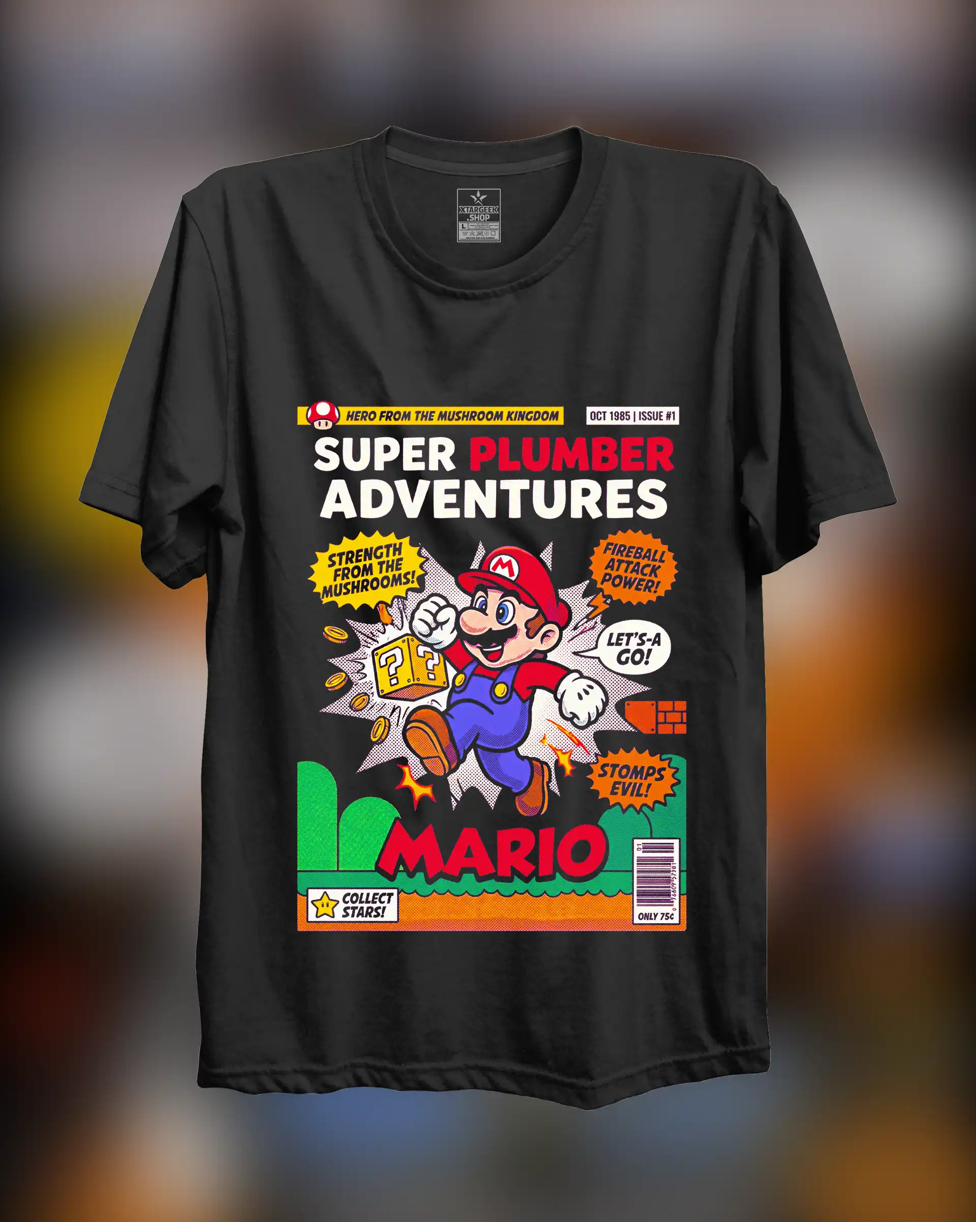 Camiseta Mario Bros