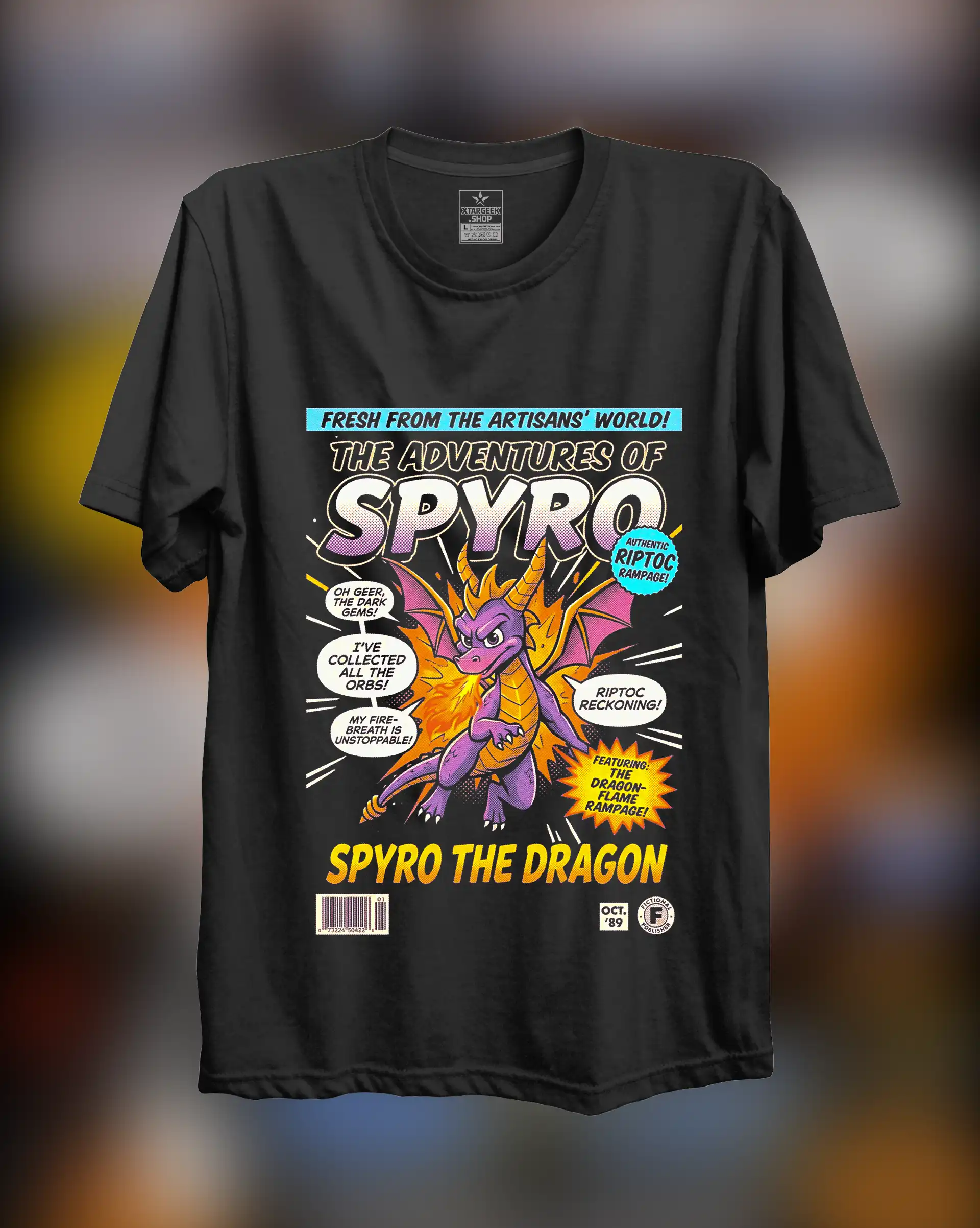 Camiseta Spyro The Dragon